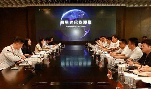 精準高效服務企業，政企攜手共促發展——張振豐赴阿里巴巴集團開展“三服務”活動紀實